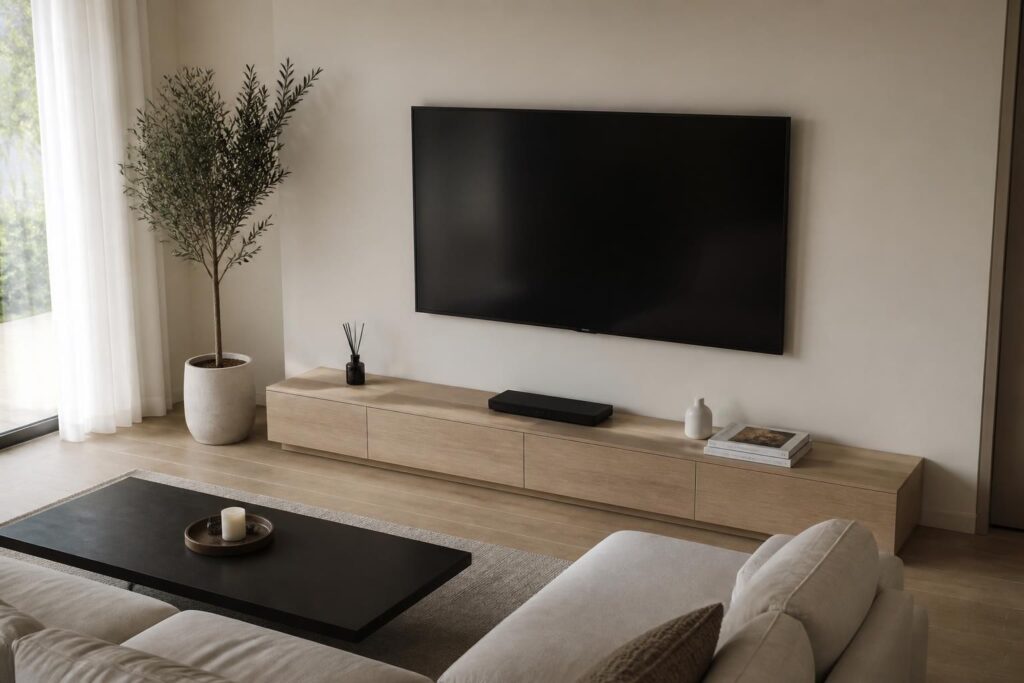 découvrez comment fixer votre tv au mur en choisissant la hauteur idéale, le support adapté et en dissimulant les câbles pour un rendu propre et élégant.