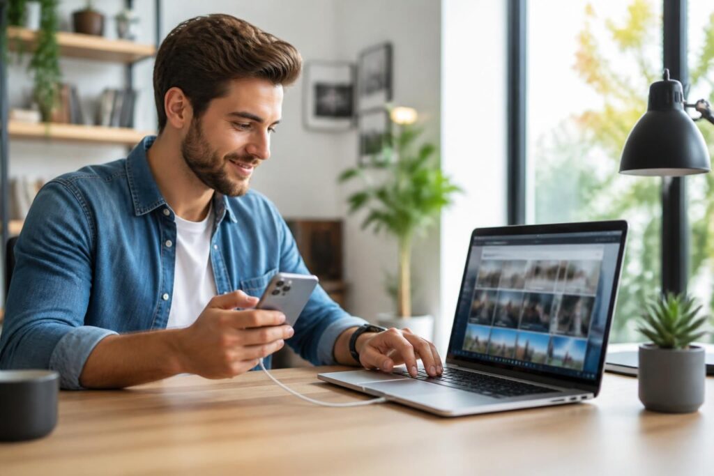 découvrez comment transférer facilement vos photos d'iphone vers pc grâce à notre guide simple et étape par étape, pour sécuriser et organiser vos souvenirs en un rien de temps.