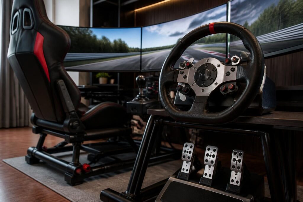découvrez comment bien vous équiper en simulation de course avec notre guide complet sur les volants, pédaliers et cockpits pour une expérience de pilotage immersive et réaliste.