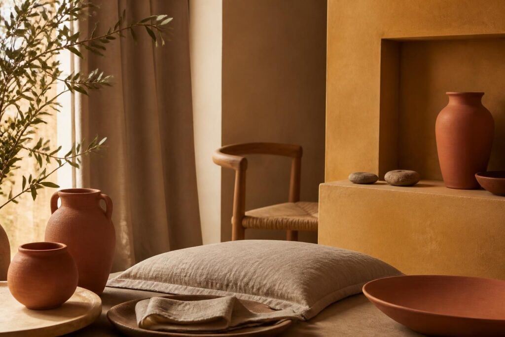 découvrez comment maîtriser les palettes tendance terracotta, taupe et ocre pour sublimer votre décoration et créer une ambiance chaleureuse et élégante.