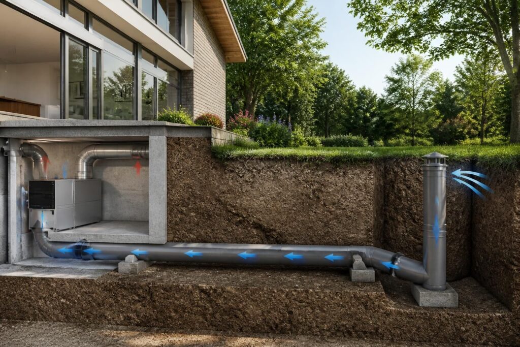 découvrez le puits canadien pour maison : fonctionnement, avantages, coût et avis sur cette solution écologique pour un chauffage naturel et économique.
